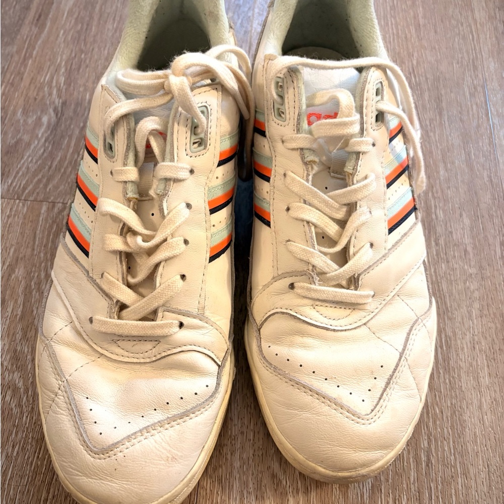 Adidas AR Trainers, Cloud White, Ice Mint, Solar Orange. 8.5 Men’s